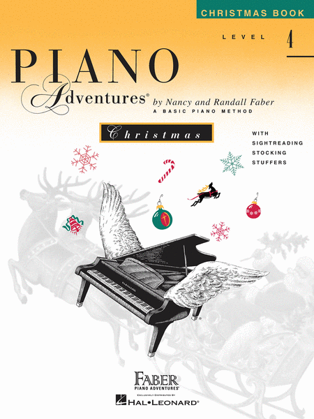 Piano Adventures Christmas Book, Level 4