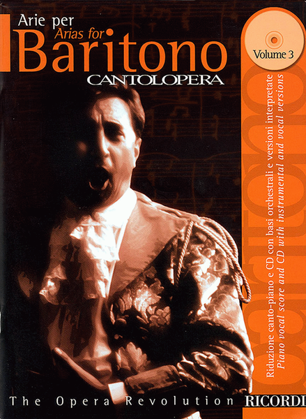 Cantolopera: Arias for Baritone - Volume 3 image number null