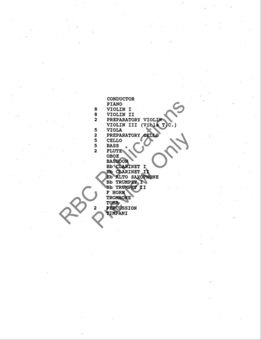 Finale From Symphony #5 (Score) Full Orchestra scores gallery preview page 3