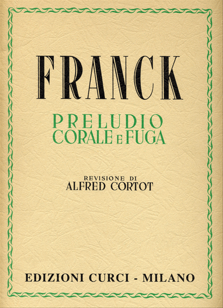 Preludio, corale e fuga Piano Solo scores gallery preview page 1