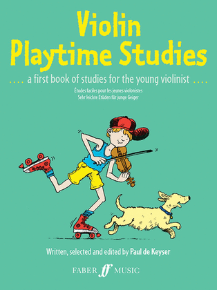 Book cover for Violin Playtime Studies