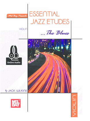 Book cover for Essential Jazz Etudes...The Blues - Violin