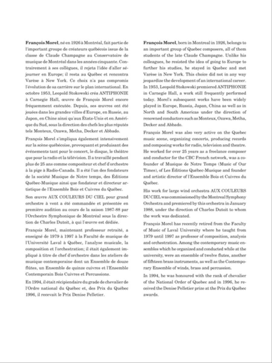 Lumières sculptées Score scores gallery preview page 2