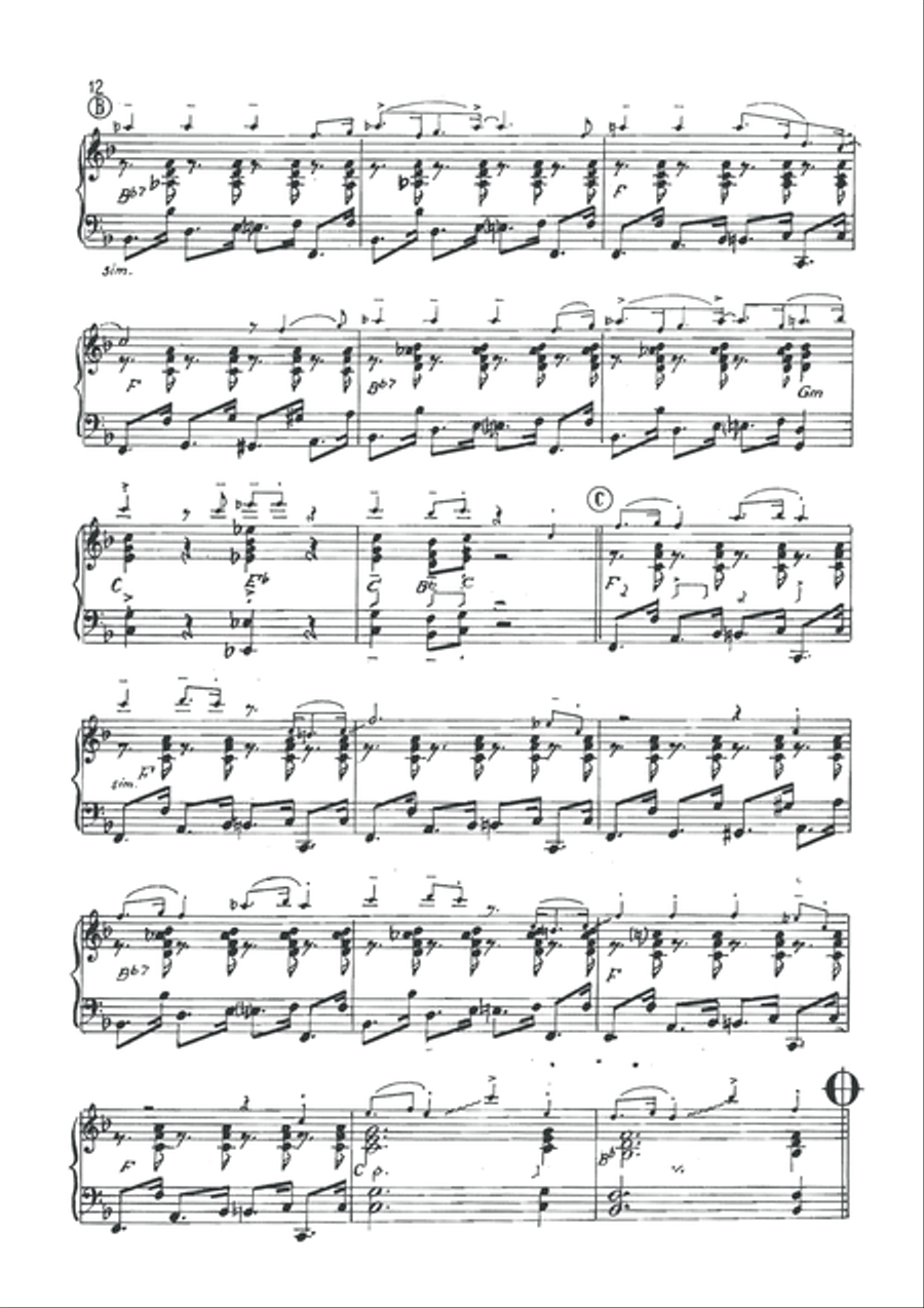 Saxy-Rock Saxophone scores gallery preview page 4