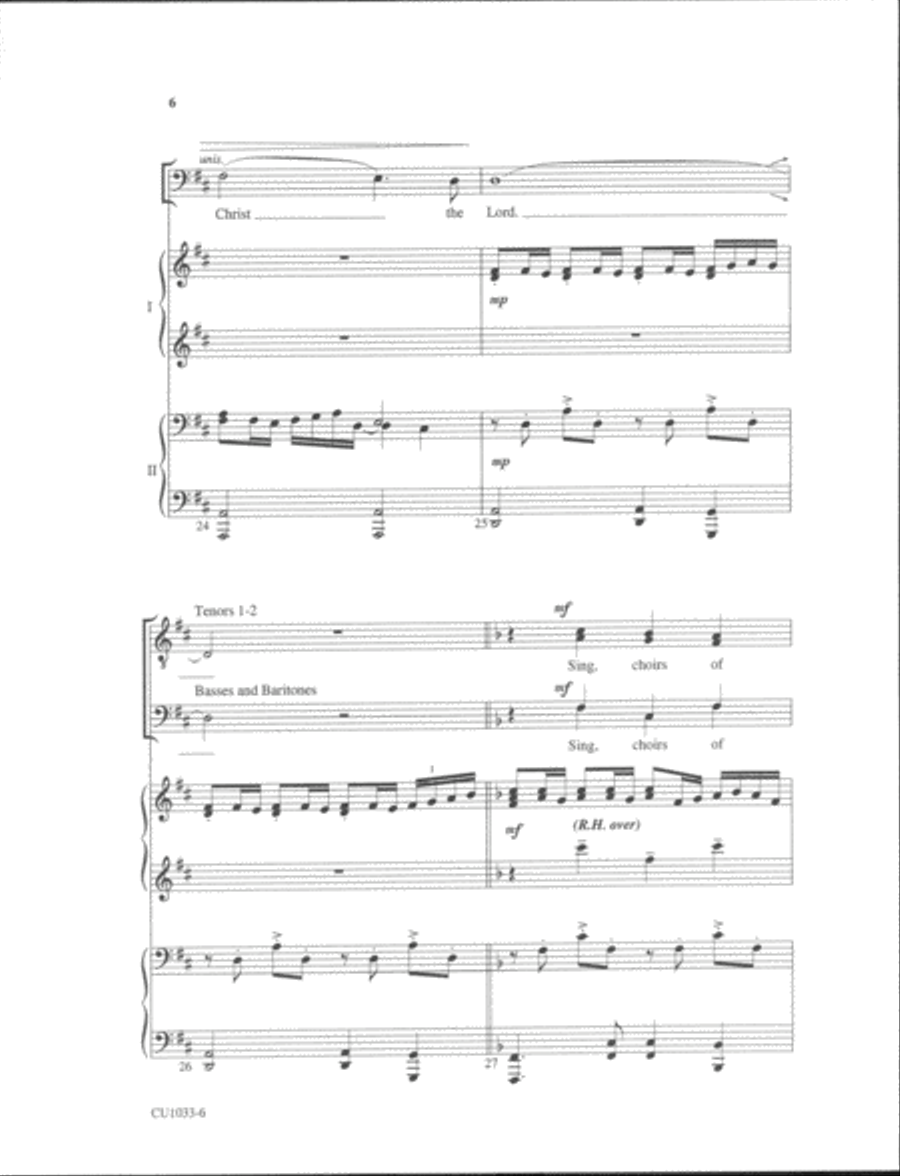 O Come, All Ye Faithful - TTBB - Forrest TTBB scores gallery preview page 5