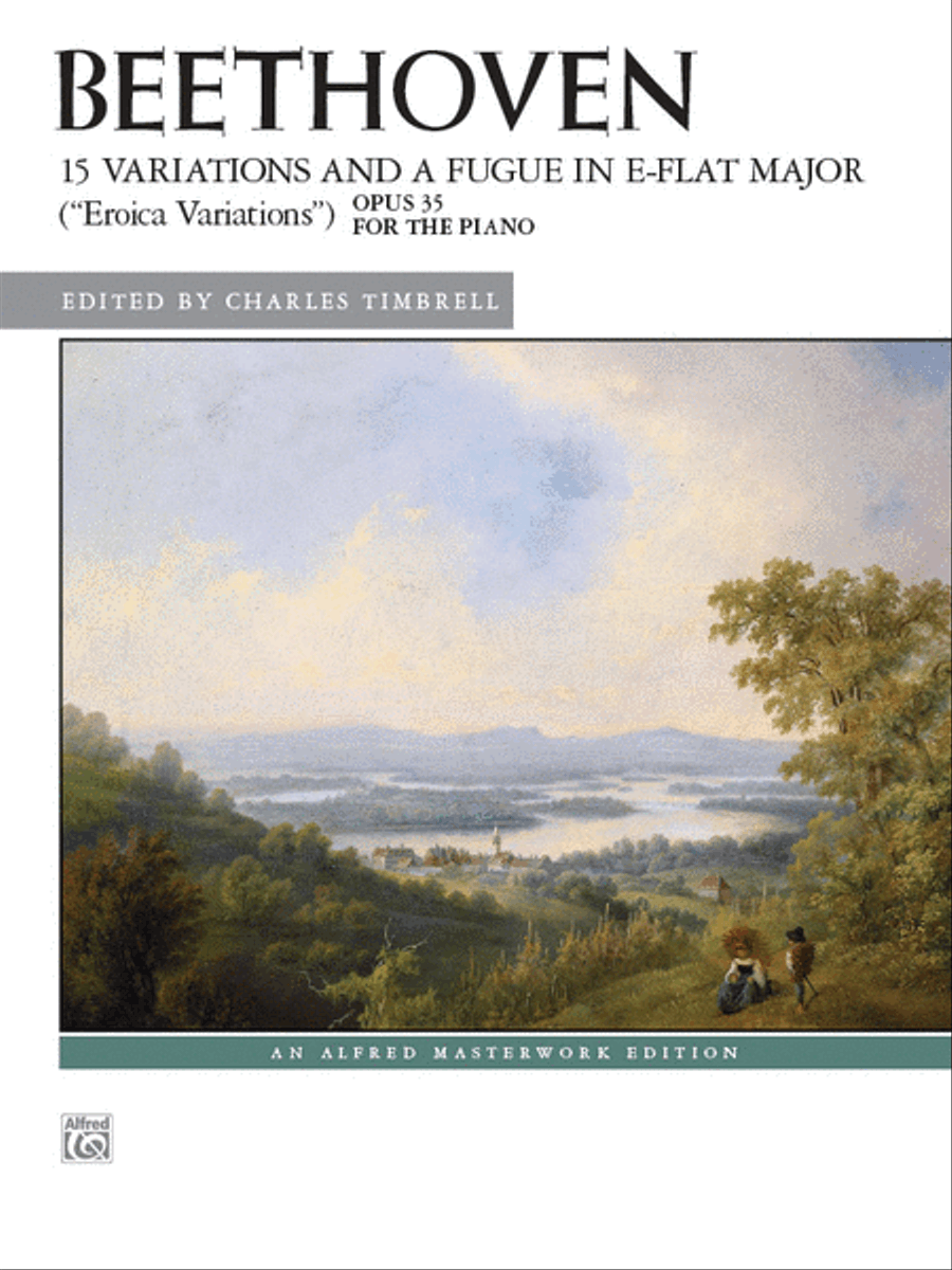 15 Variations and a Fugue in E-flat Major (Eroica Variations), Op. 35 Piano Solo scores gallery preview page 1