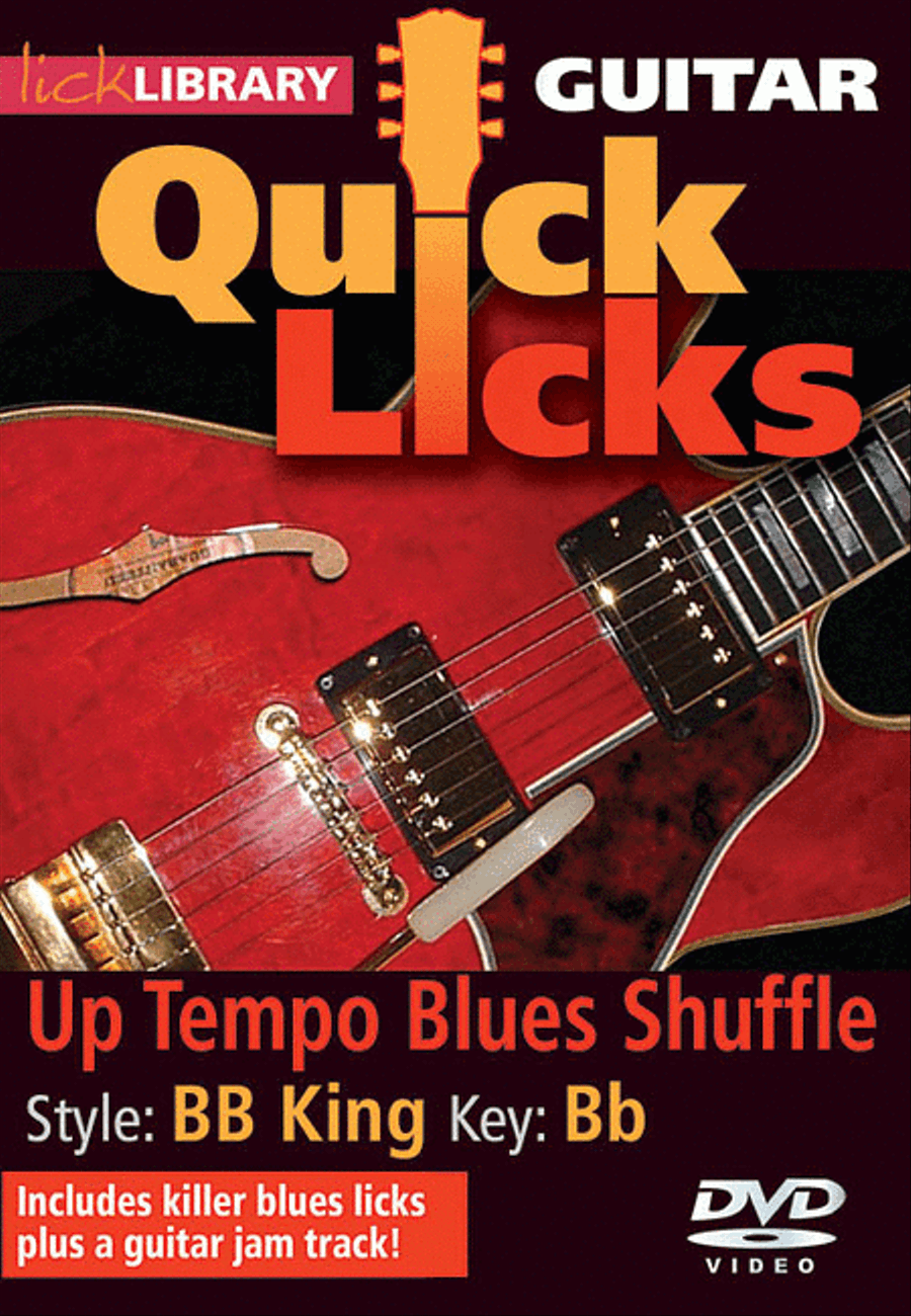 Up Tempo Blues Shuffle – Quick Licks Electric Guitar scores gallery preview page 1