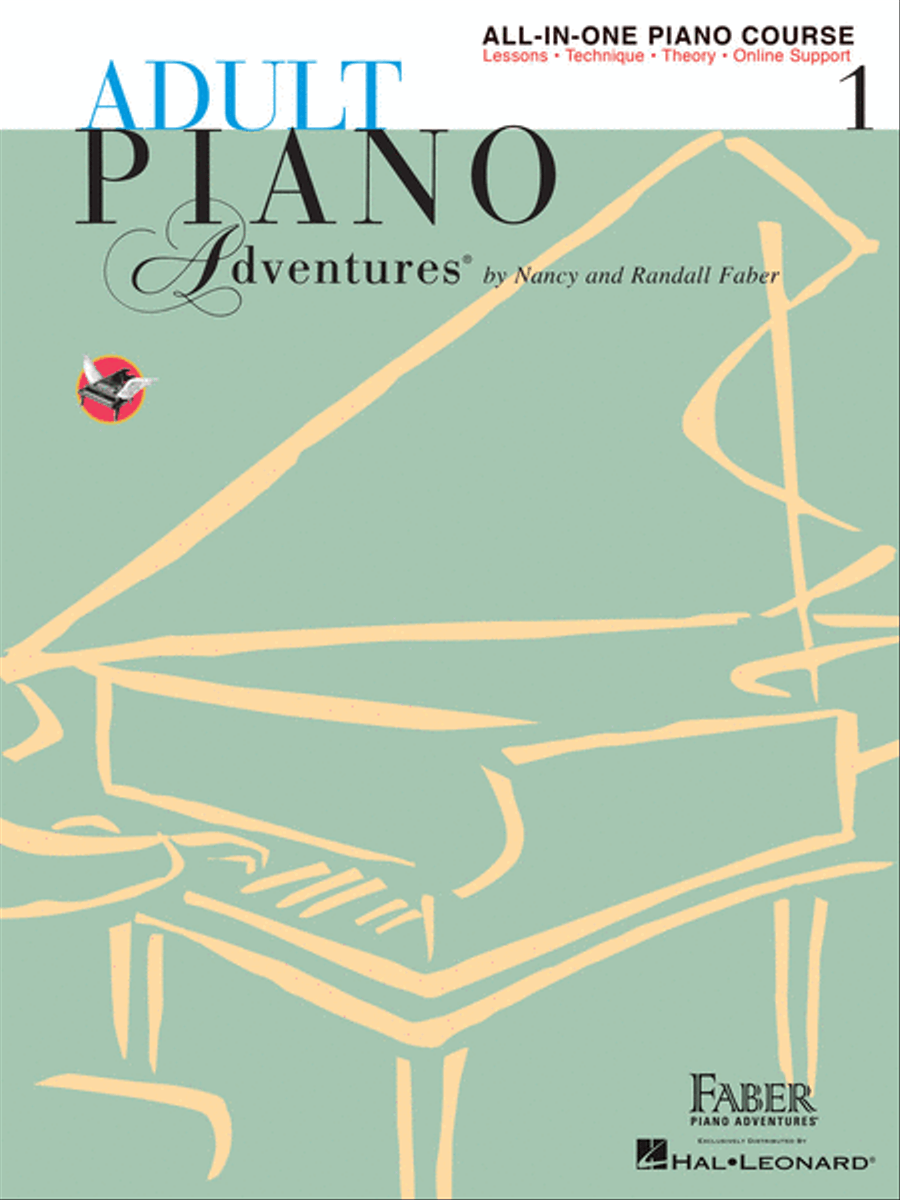 Adult Piano Adventures All-in-One Piano Course Book 1