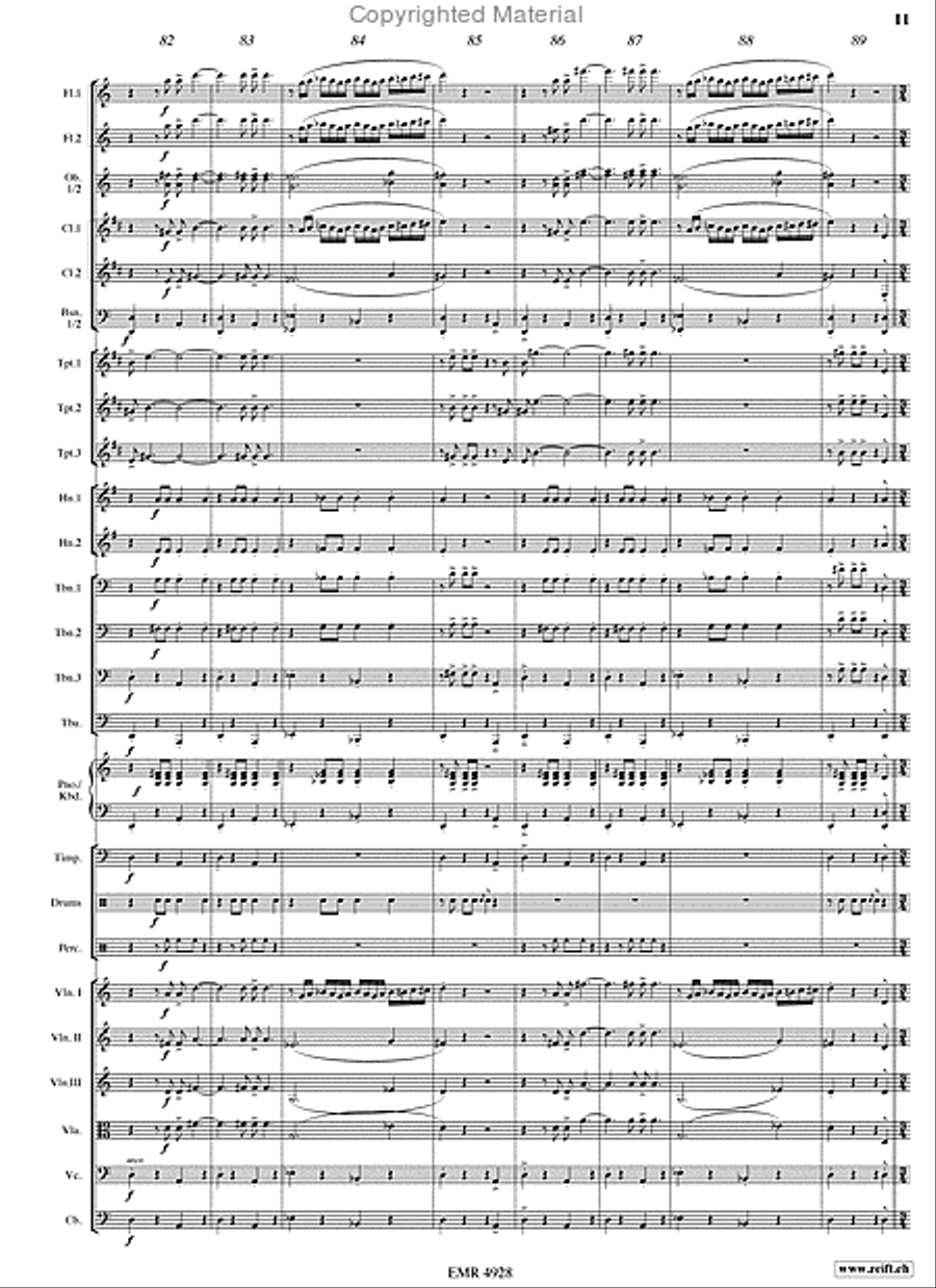 Fiddler On The Roof Orchestra scores gallery preview page 11