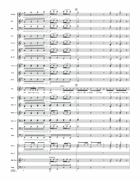My Shot - Conductor Score (Full Score)