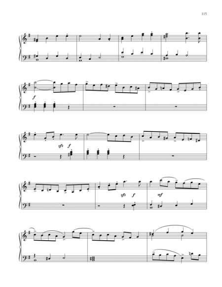 Violin Concerto in E Minor, First Movement Excerpt