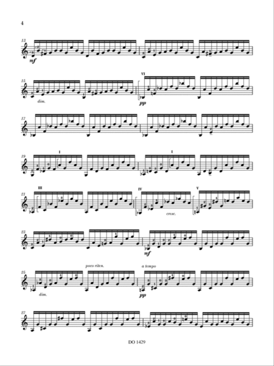 Lyrical Etudes, Book 1 Lyrical Etudes, Book 1 Classical Guitar scores gallery preview page 5