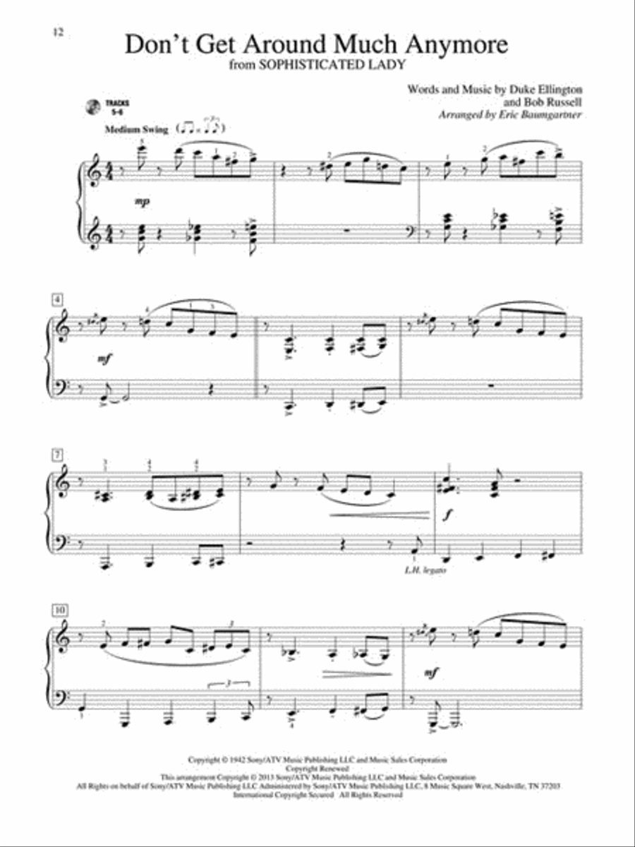Eric Baumgartner's Jazz It Up! – Standards – Book/Audio Piano scores gallery preview page 4