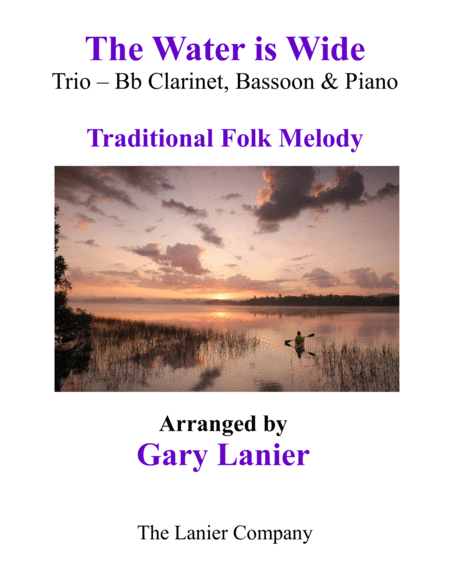 THE WATER IS WIDE (Trio – Bb Clarinet, Bassoon with Piano and Parts) image number null