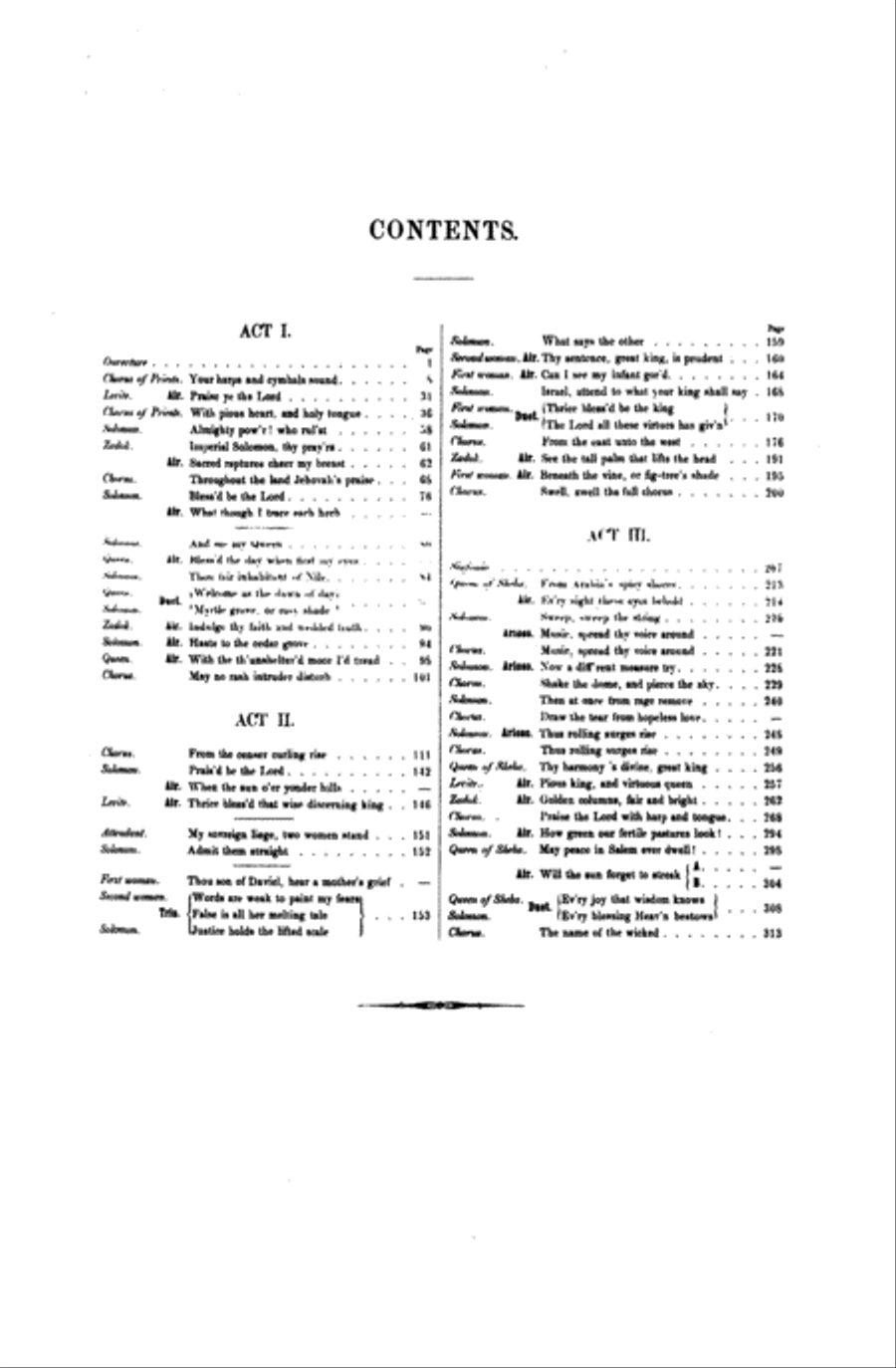 Solomon (1749) Solomon (1749) Choir scores gallery preview page 5