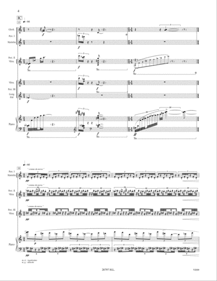 Interstices Piano scores gallery preview page 5