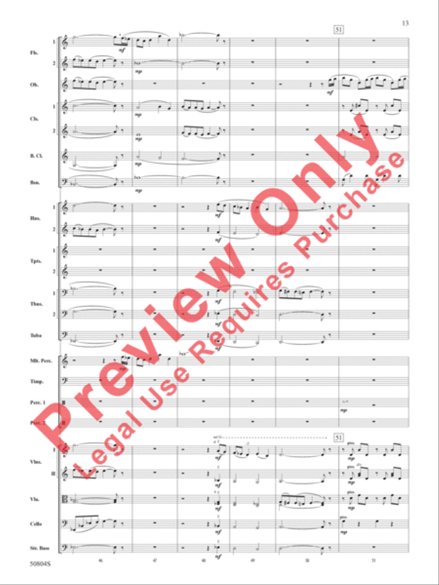 A Childhood Remembered Full Orchestra scores gallery preview page 14