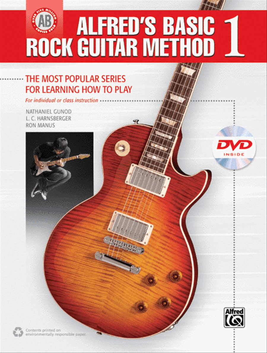 Alfred's Basic Rock Guitar Method, Book 1 Electric Guitar scores gallery preview page 1