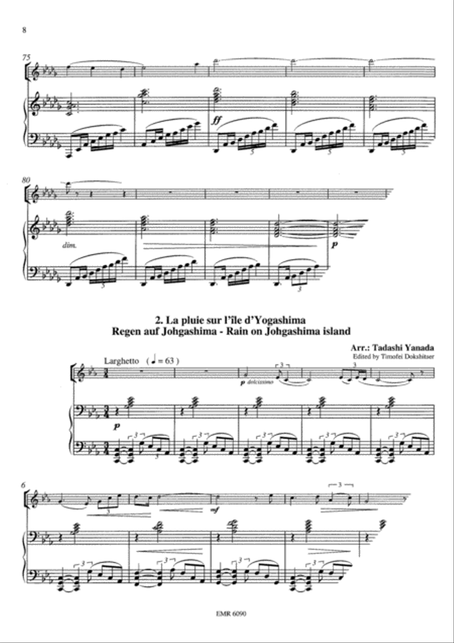 Japanese Melodies Vol. 3 Japanese Melodies Vol. 3 Cornet scores gallery preview page 5