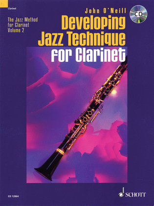 Book cover for Developing Jazz Technique for Clarinet