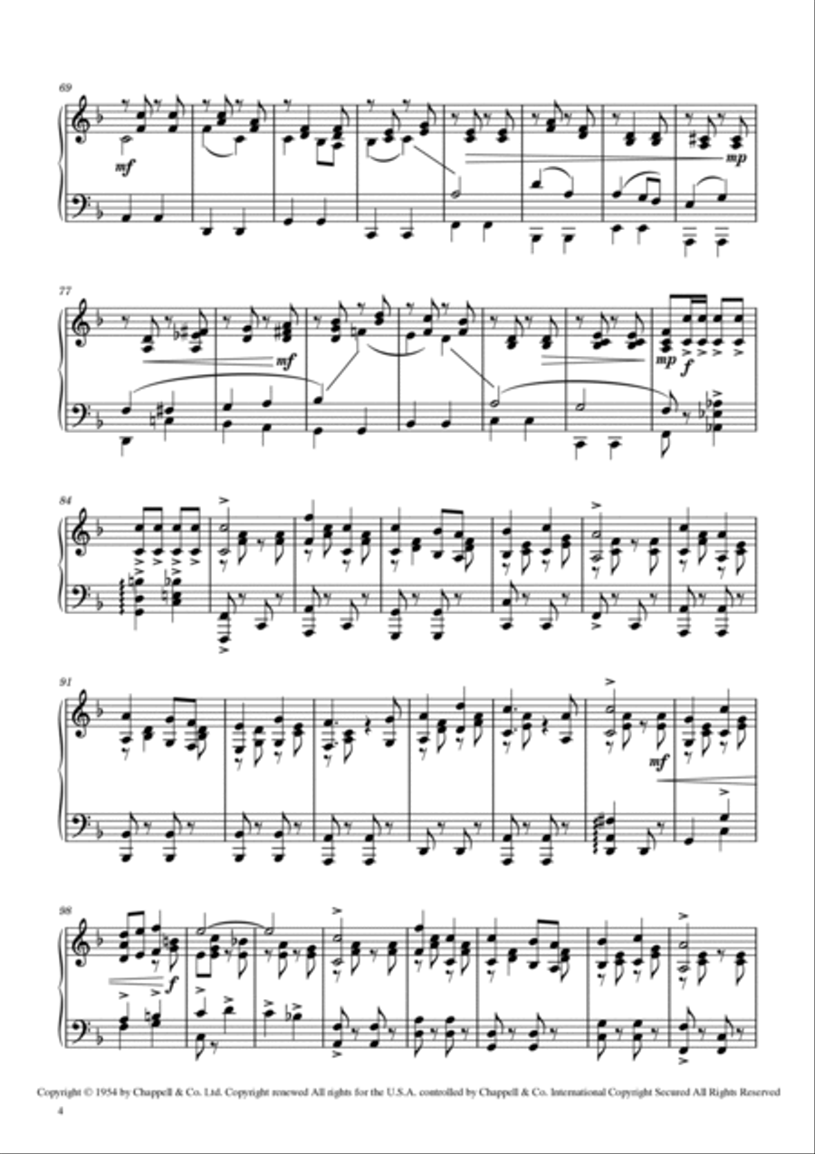 The Dam Busters The Dam Busters Piano Method scores gallery preview page 3