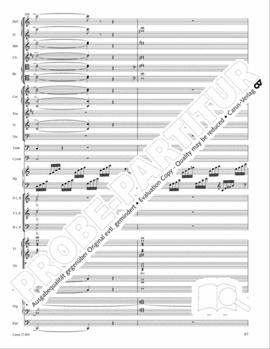 Messe solennelle de sainte Cecile STB scores gallery preview page 110