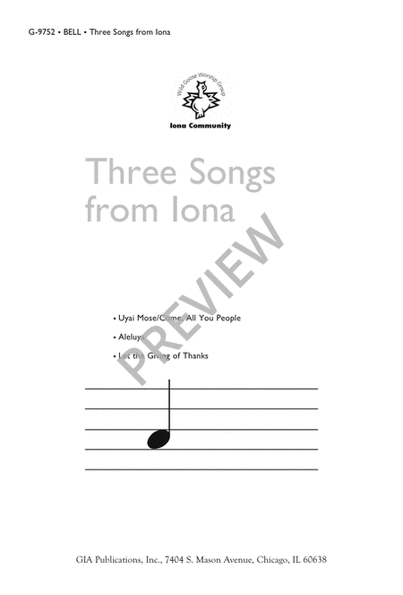 Three Songs from Iona