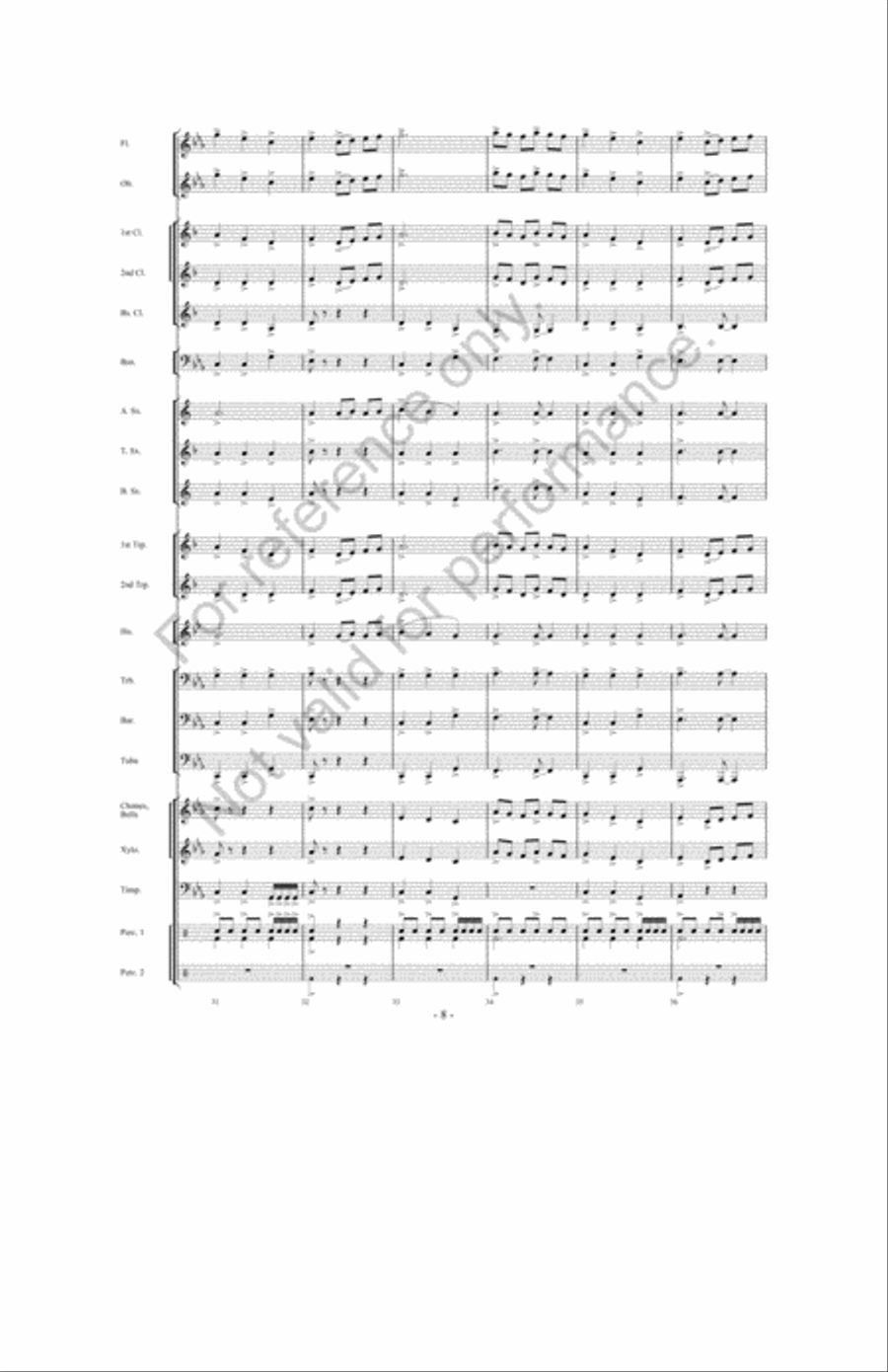 Legend of Pirates Cove Concert Band scores gallery preview page 7