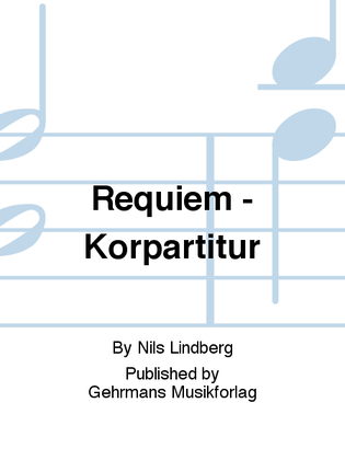 Requiem - Korpartitur