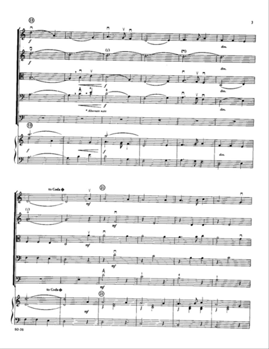 Star Valley Suite Orchestra scores gallery preview page 3