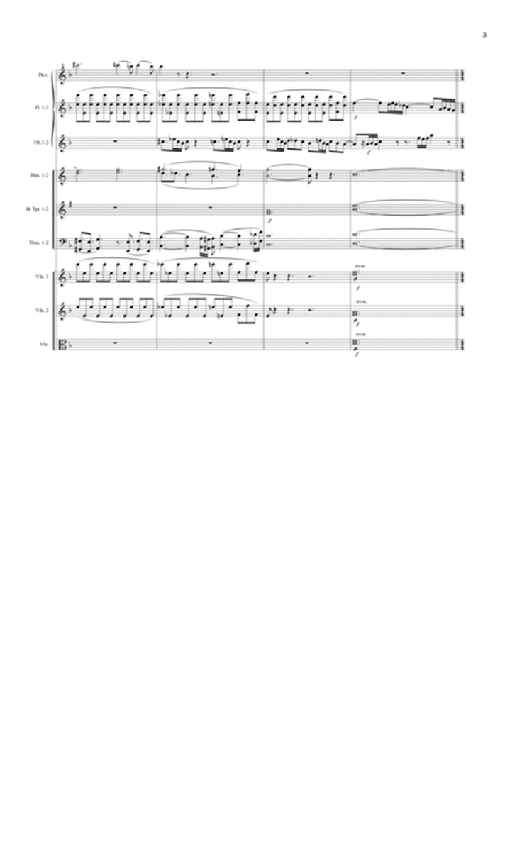 Symphony No 6 in D minor "The Ethnic World" Opus 6 - 1st Movement (1 of 4) - Score Only