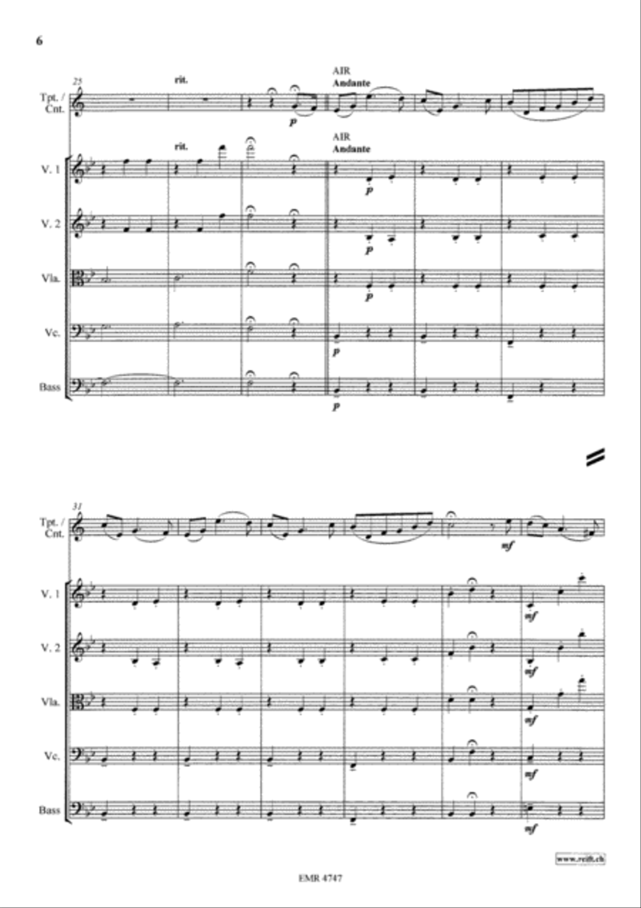 Variations On The Tyrolienne String Orchestra scores gallery preview page 6