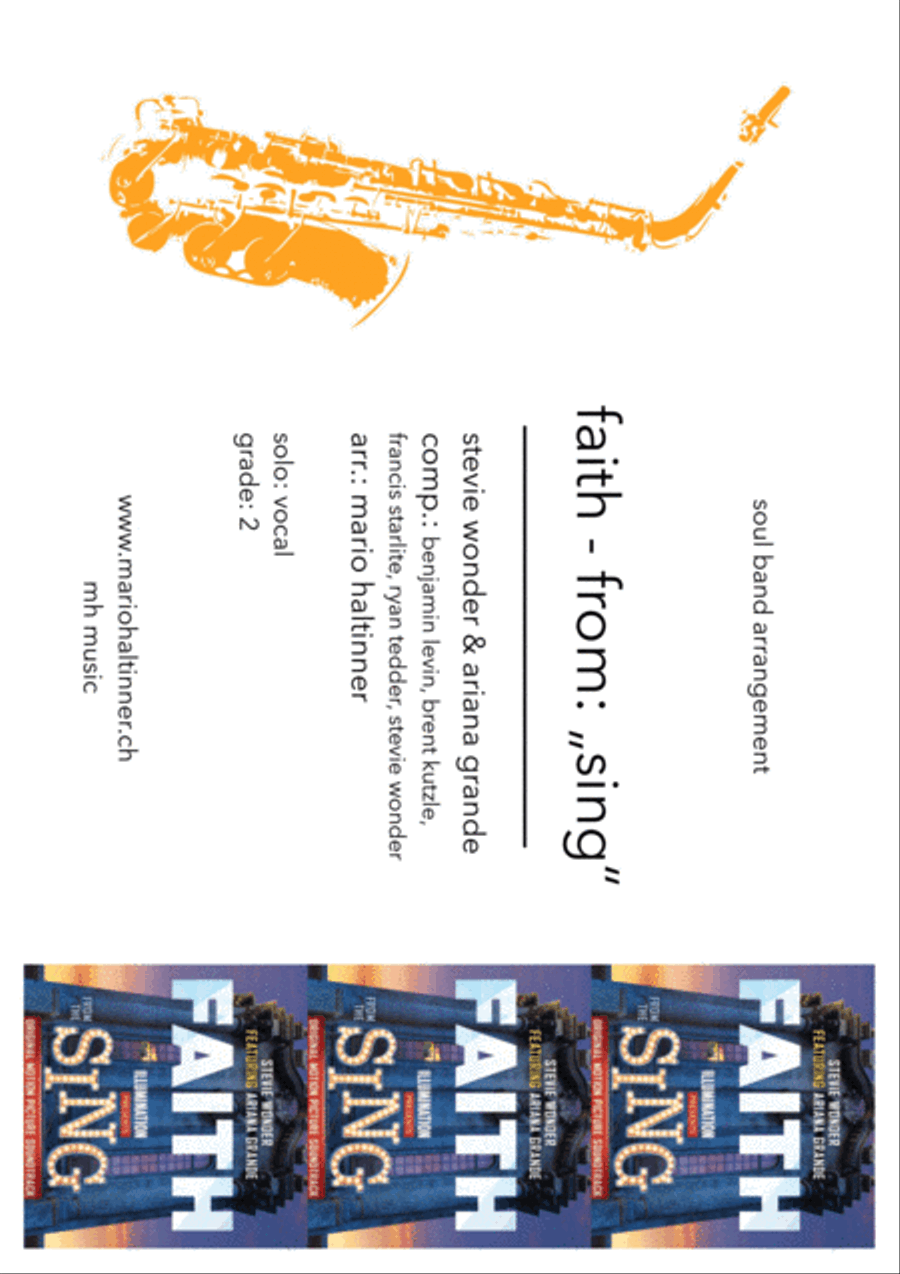 Faith Small Ensemble scores gallery preview page 1