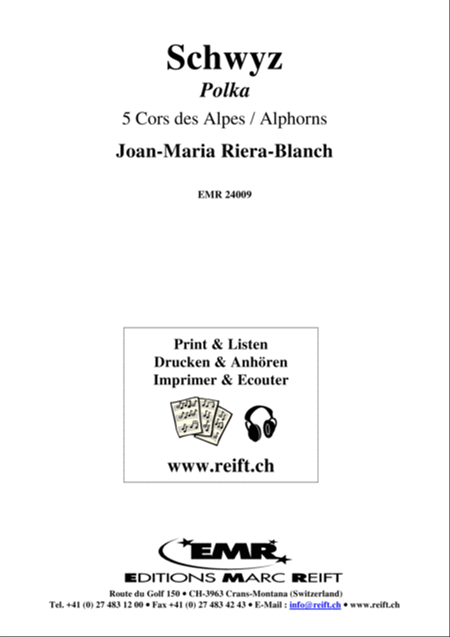 Schwyz Alphorn scores gallery preview page 2
