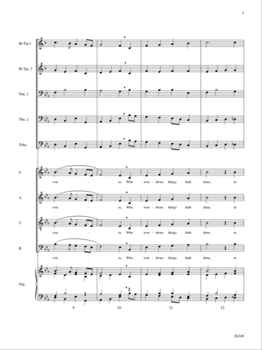 Thanksgiving Festival Thanksgiving Festival Choir scores gallery preview page 4