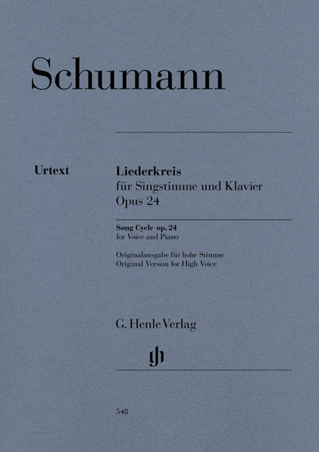 Robert Schumann : Song Circle Op. 24