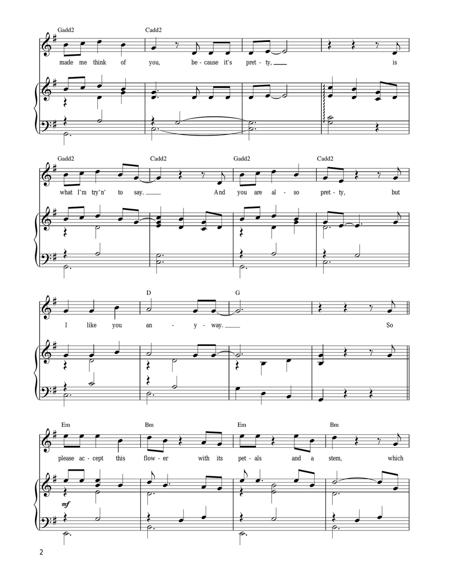 When Words Fail When Words Fail Piano, Vocal, Guitar scores gallery preview page 2