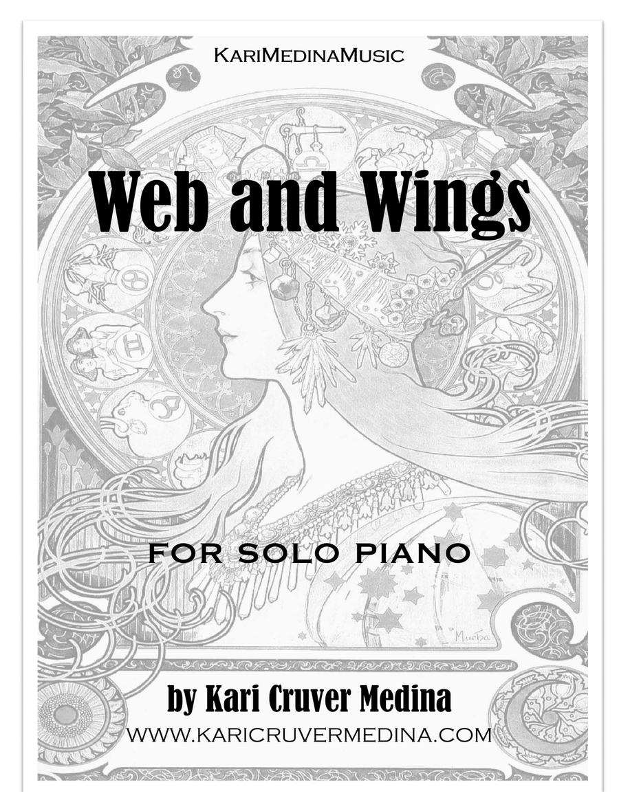 Web and Wings Piano Solo scores gallery preview page 1