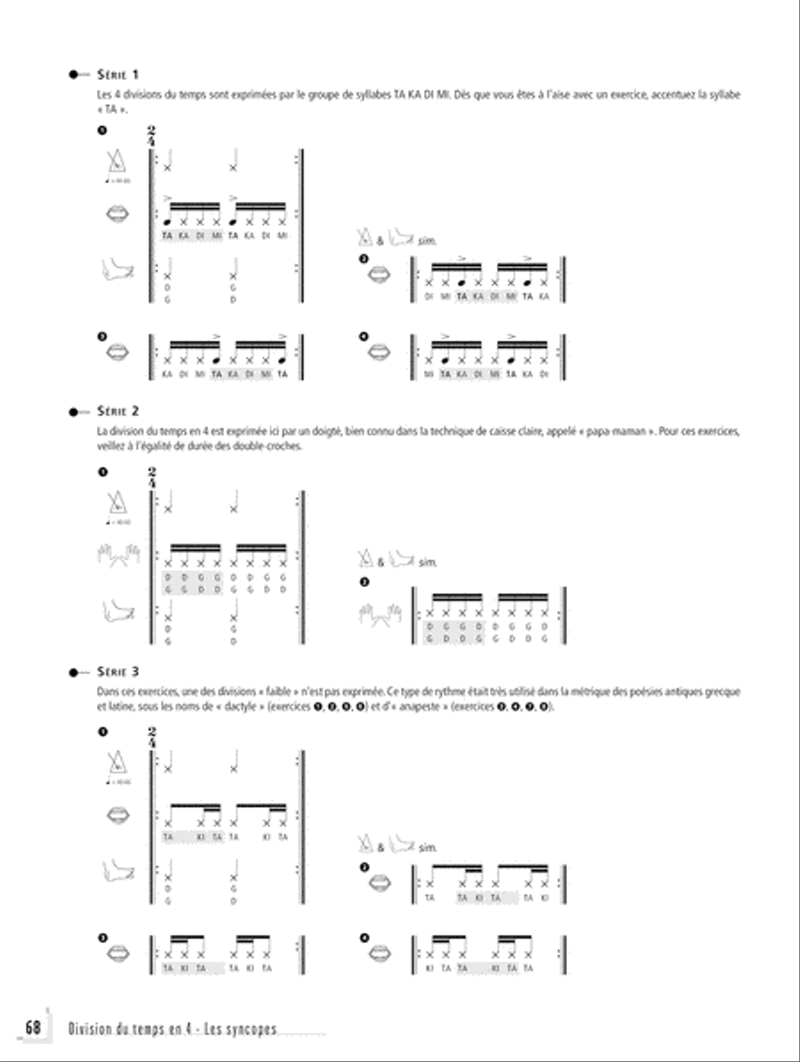 Les Cahiers du rythme - Volume 1: Les bases Score scores gallery preview page 5