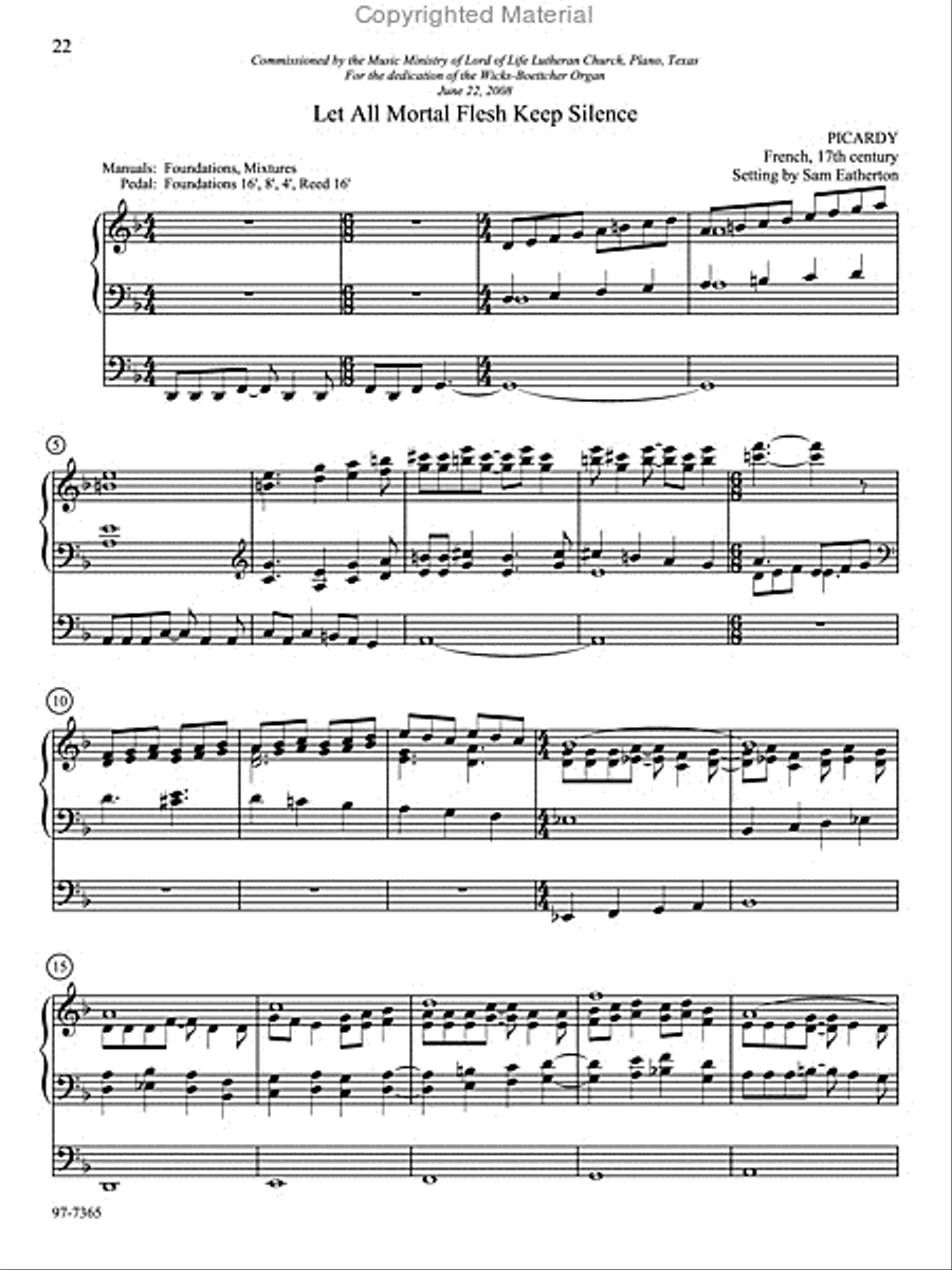 Hymn Inventions: 9 Chorale Preludes for the Church Year, Vol. 3 Choir scores gallery preview page 8