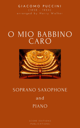 Puccini: O Mio Babbino Caro (for Soprano Saxophone and Piano)