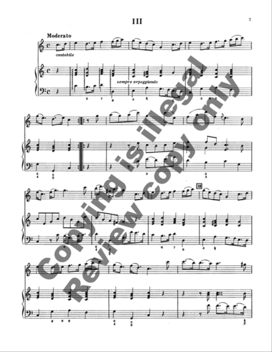 Sonata Sonata Recorder scores gallery preview page 12