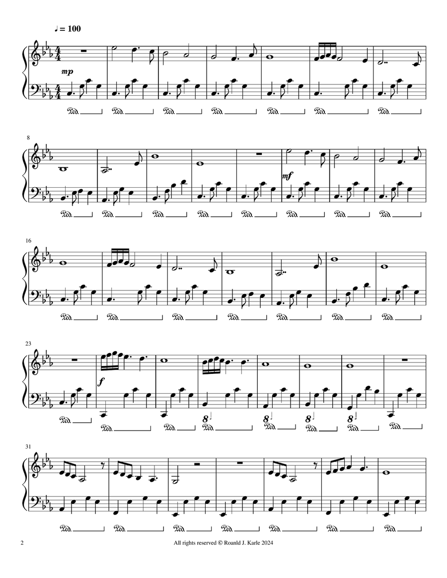 Meditation Twelve Piano Method scores gallery preview page 2