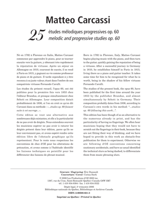 25 Études mélodiques progressives, op. 60
