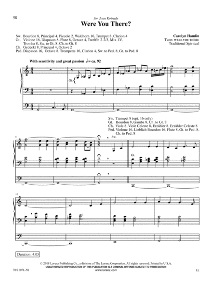 Seasons of the Heart Seasons of the Heart Organ Solo scores gallery preview page 14
