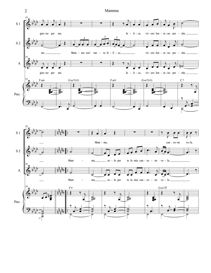 Mama (mamma) SSA scores gallery preview page 2