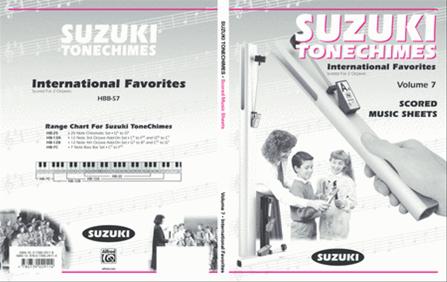Suzuki Tonechimes Handbell Choir scores gallery preview page 1