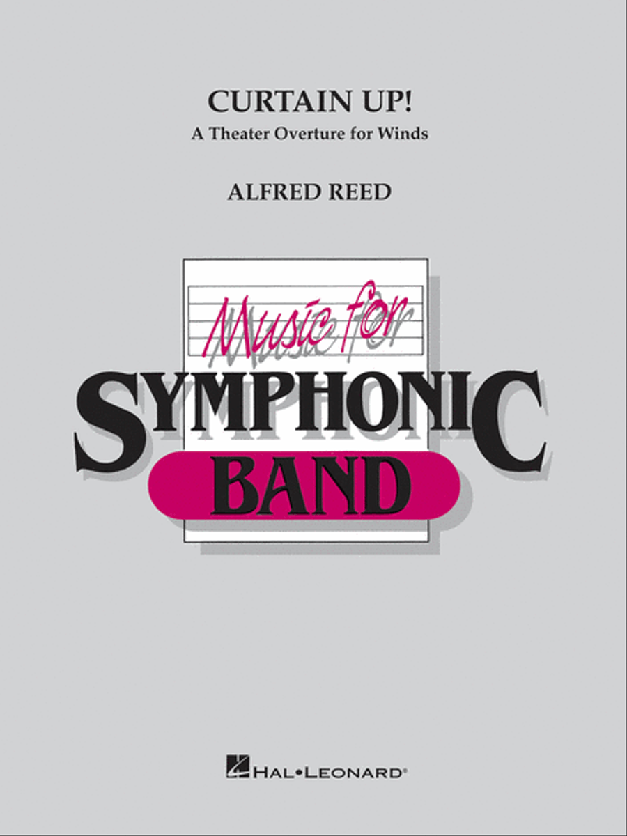 Curtain Up! (A Theater Overture for Winds) Concert Band scores gallery preview page 1