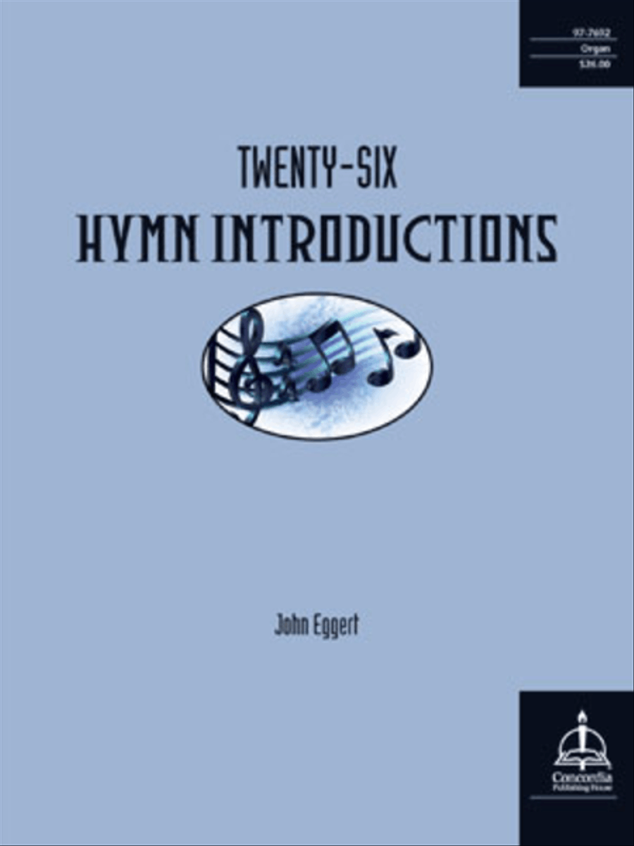 Twenty-Six Hymn Introductions Organ scores gallery preview page 1