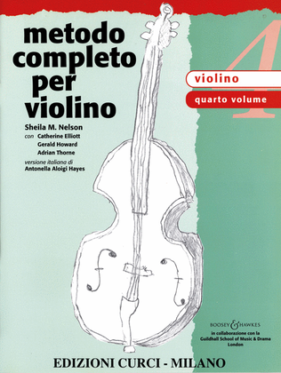 Book cover for Metodo completo per violino